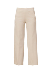 Avenue Montaigne Grace Pinstripe Wide Leg Ankle Pant