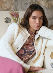 ba&sh Federica Cropped Cardigan