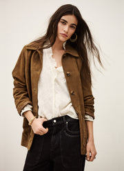 ba&sh Mario Suede Jacket