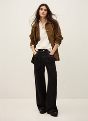 ba&sh Mario Suede Jacket