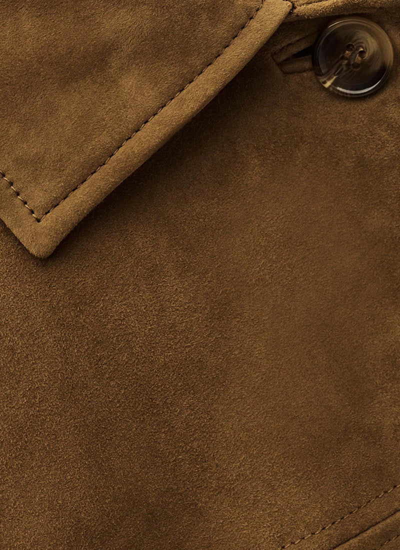 ba&sh Mario Suede Jacket