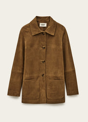 ba&sh Mario Suede Jacket