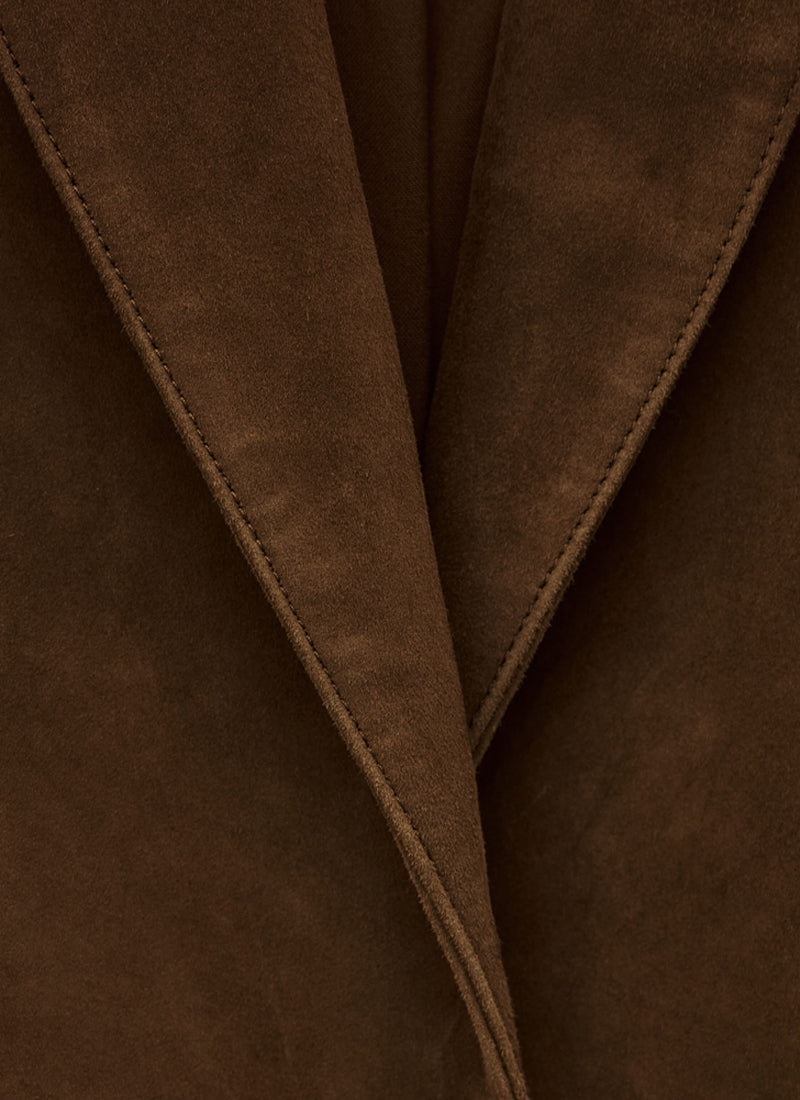 Mosty Blazer Style Suede Jacket by ba&sh at Andrews