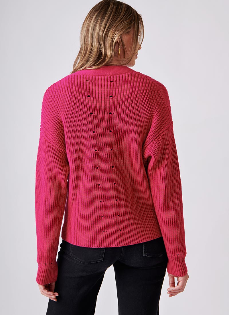 Autumn Cashmere Shaker Cotton Cardigan