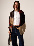 Abstract Wool Scarf
