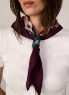 Camera Silk Twill Scarf