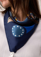 Camera Silk Twill Scarf