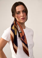 Europe Silk Twill Scarf