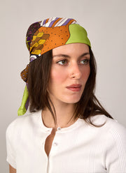 Landscape Silk Twill Scarf