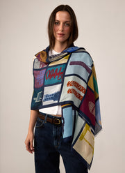 Modular Landmarks Shawl