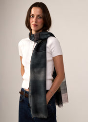 Waves Wool Scarf