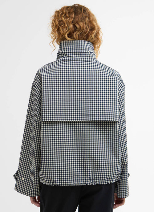Bronwyn Gingham Showerproof Jacket by Barbour