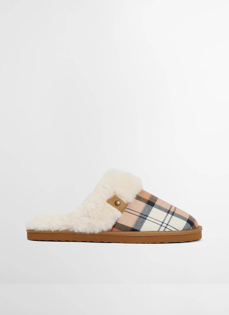  Claudia Tartan Mule Slipper by Barbour at Andrews 