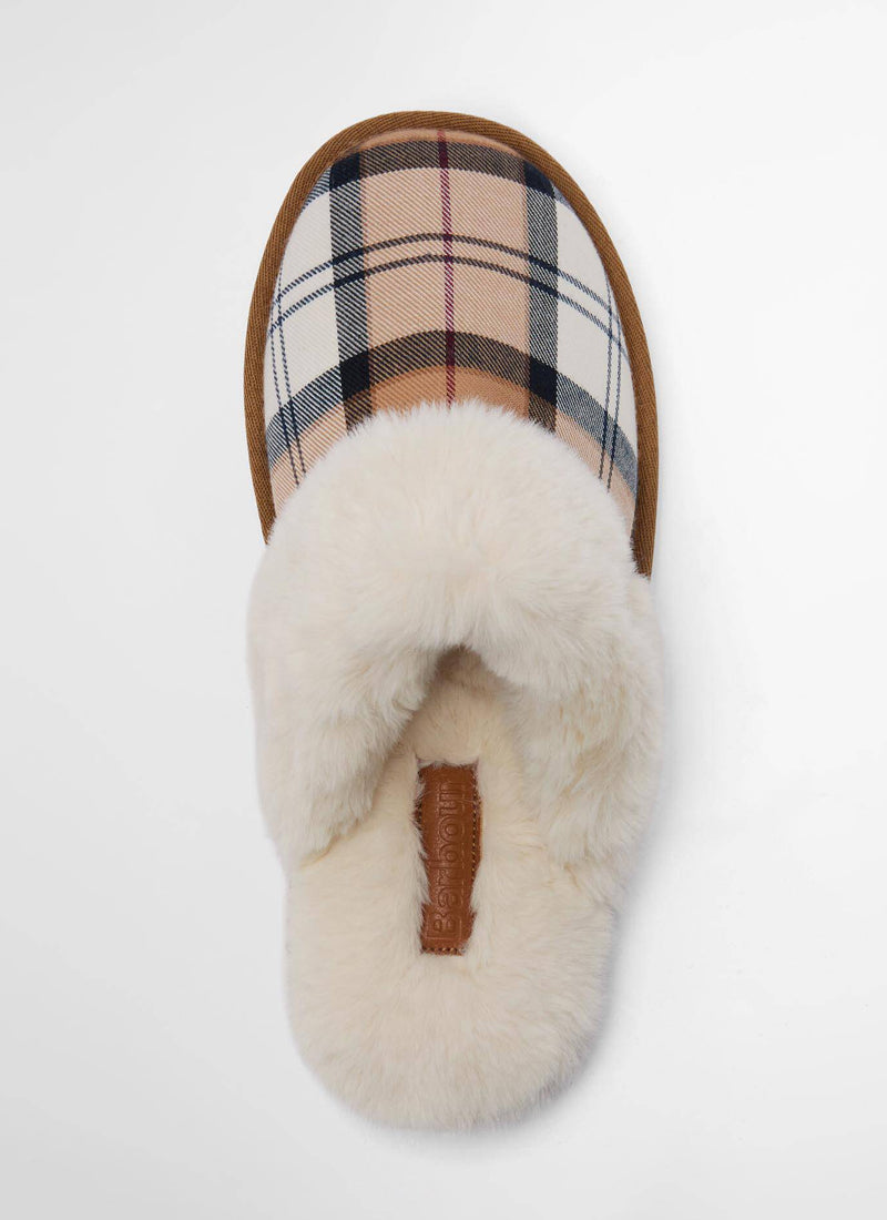  Claudia Tartan Mule Slipper by Barbour at Andrews 