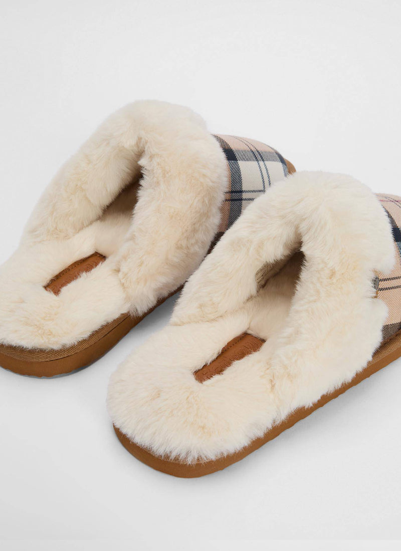  Claudia Tartan Mule Slipper by Barbour at Andrews 