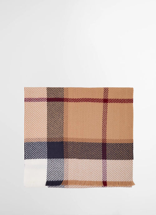 Barbour Blair Tartan Scarf Beige