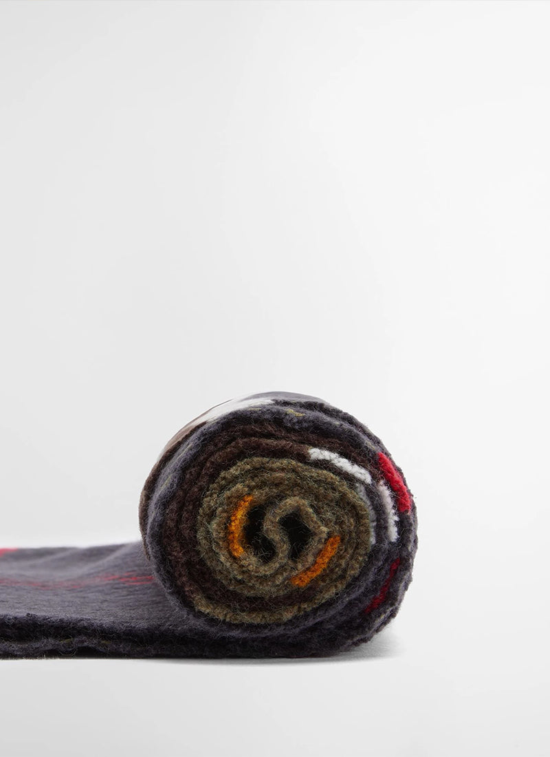 Barbour Blair Tartan Scarf Navy