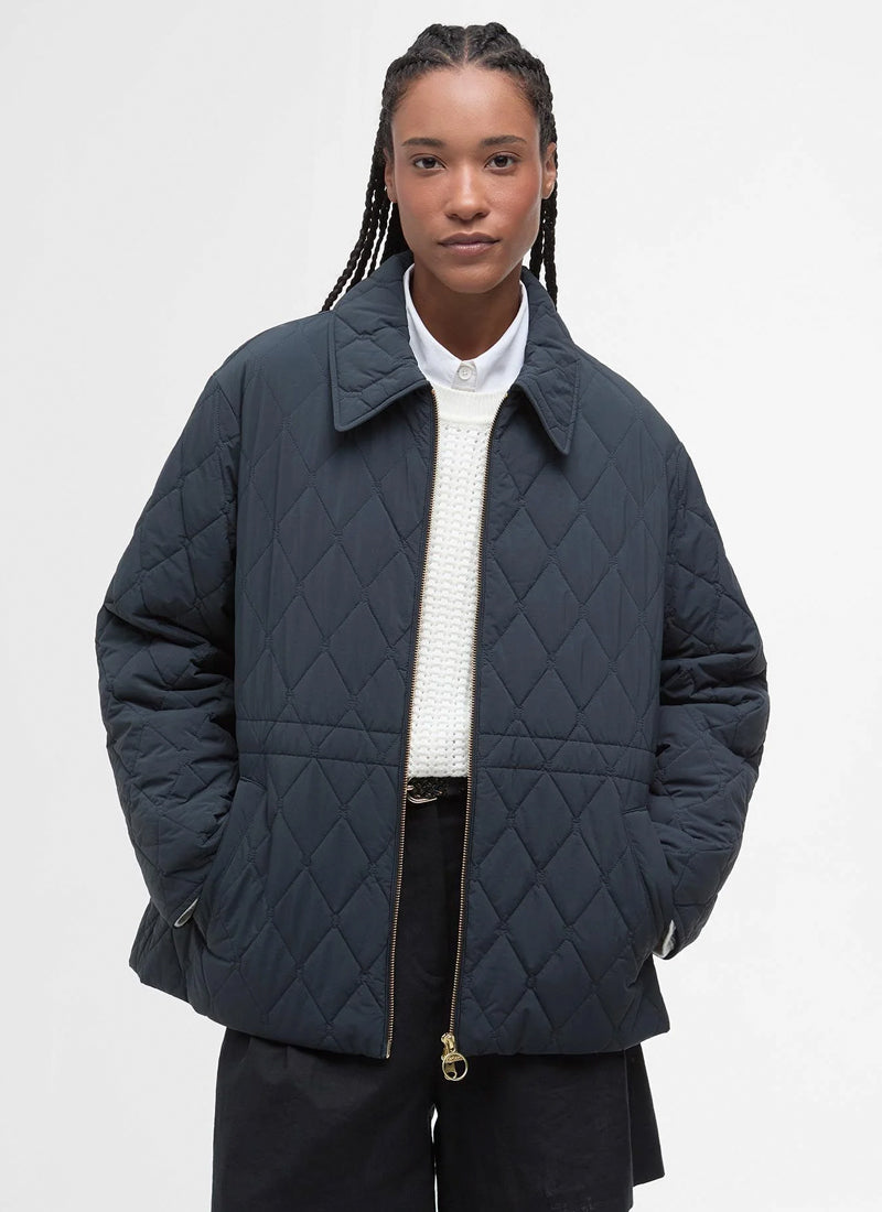 Barbour Clarissa Quilt Zip Coat