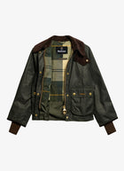 Barbour Cropped Beadnell Wax Jacket Sg