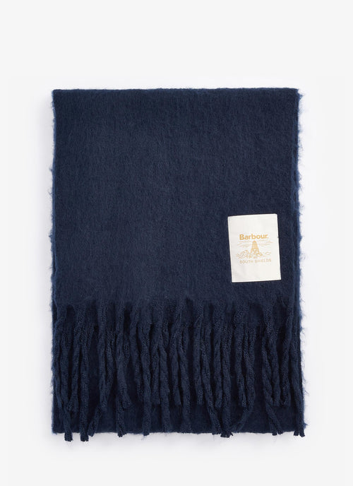 Barbour Ellison Scarf Navy