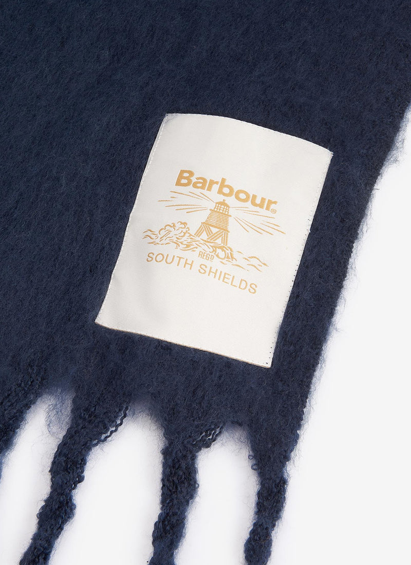 Barbour Ellison Scarf Navy