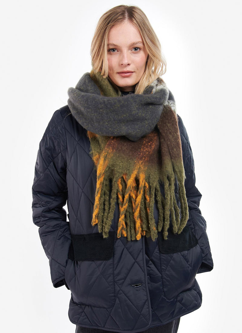 Barbour Isla Tartan Boucle Scarf