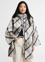 Barbour Kinsale Tartan Showerproof Cape