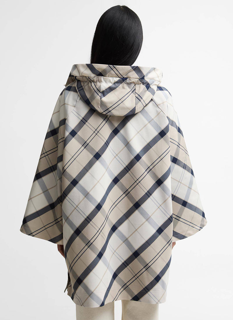 Barbour Kinsale Tartan Showerproof Cape