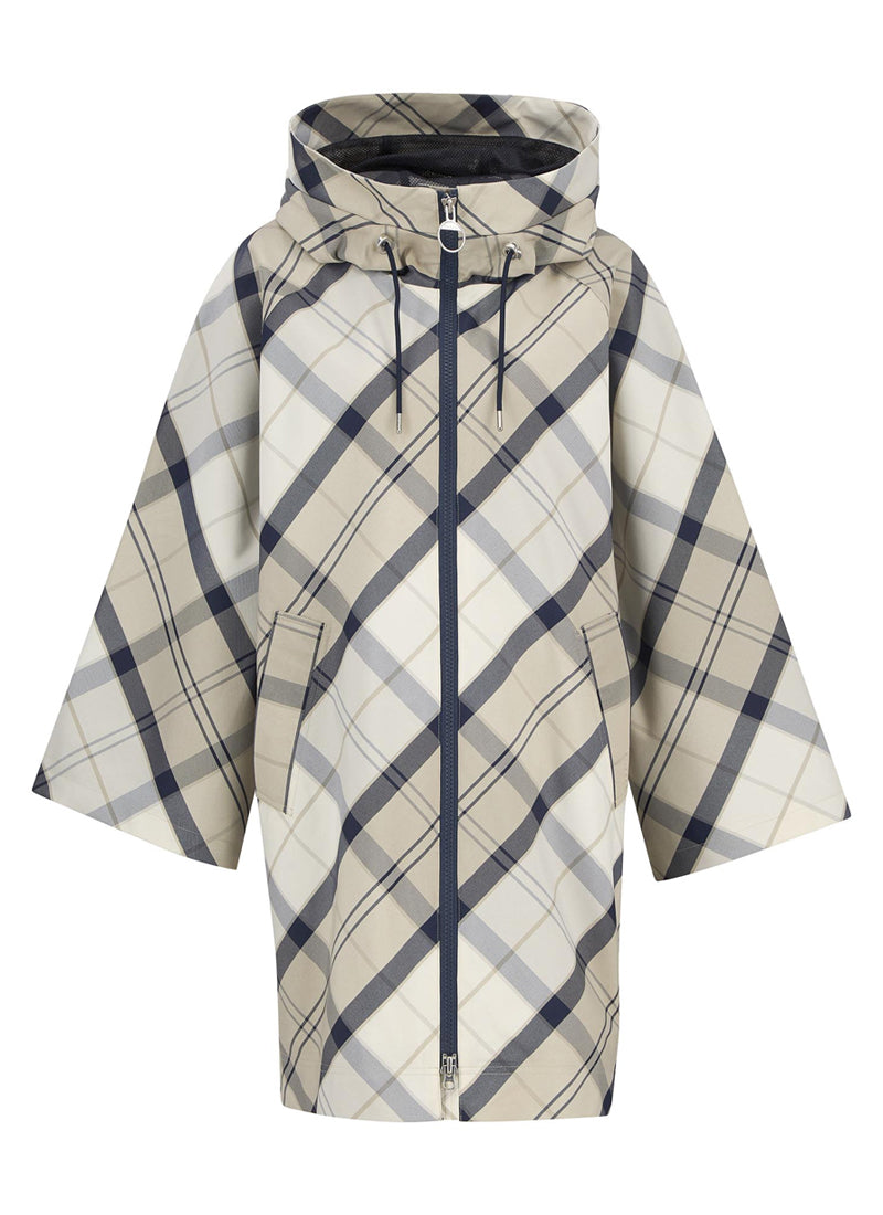 Barbour Kinsale Tartan Showerproof Cape
