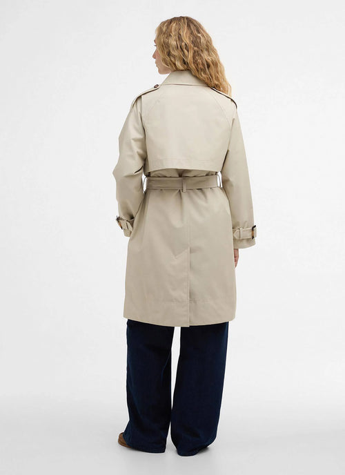 Maia Showerproof Trench Coat by Barbour