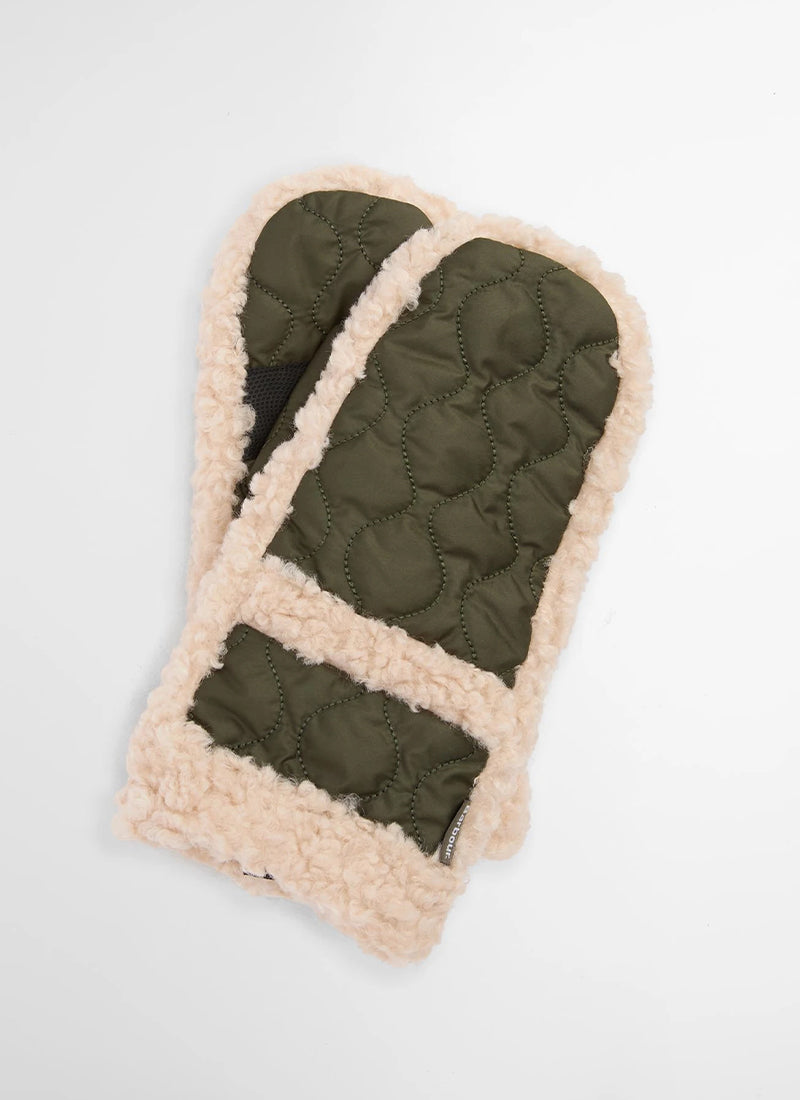 Barbour Marnie Waterproof Mittens Olive