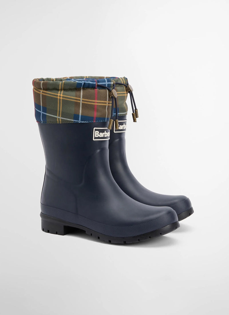 Barbour Mowbray Mid Welly Navy/classic