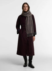 Barbour Mya Reversible Scarf Mocha