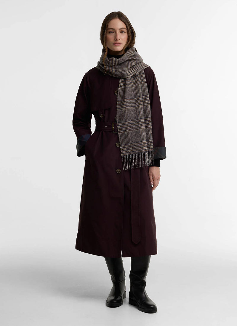 Barbour Mya Reversible Scarf Mocha