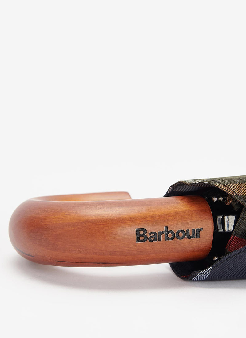 Barbour Tartan Mini Umbrella