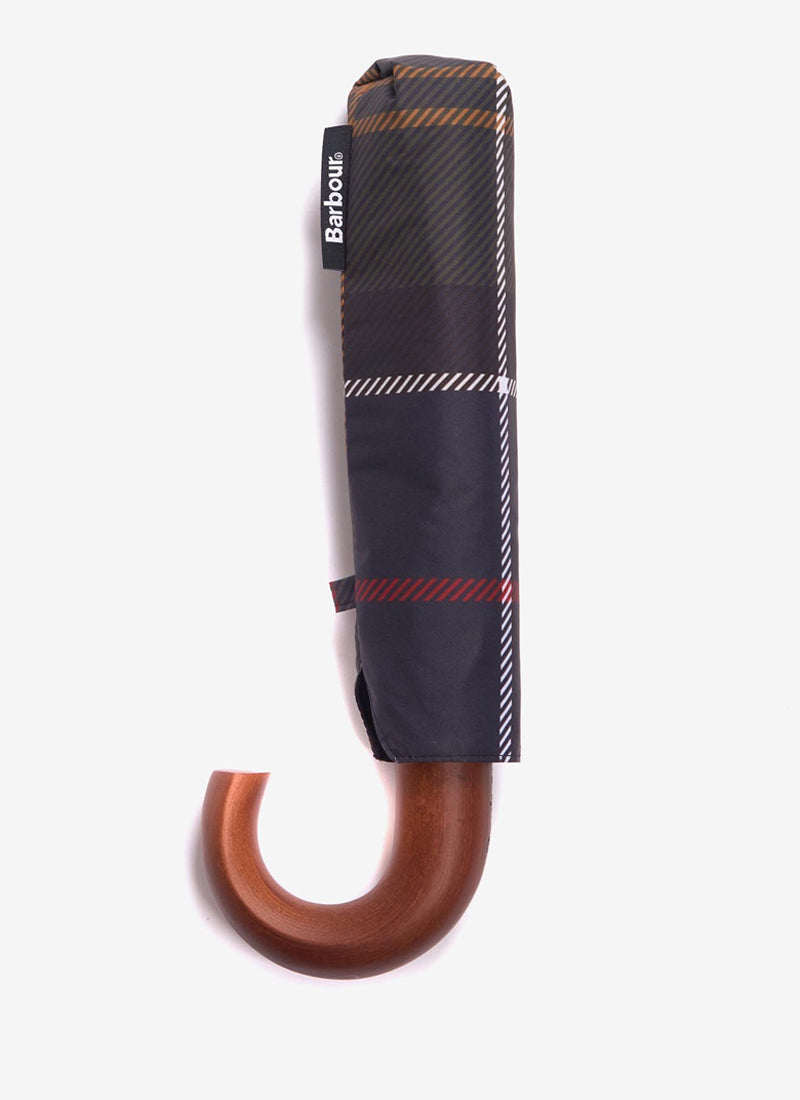 Barbour Tartan Mini Umbrella