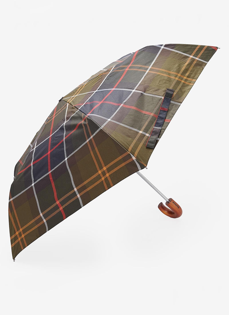 Barbour Tartan Mini Umbrella