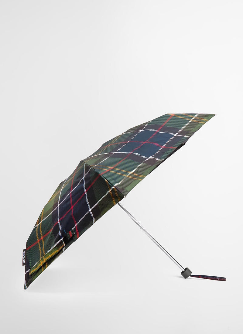 Barbour Tartan Umbrella With Uv Protection