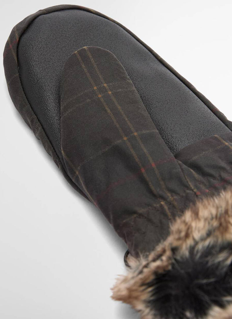 Tartan Wax Mitts