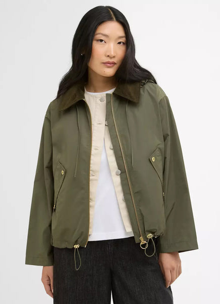 Barbour×TRIUMPH オリーブグリーンジャケット トライアンフ東京 | TRIUMPH