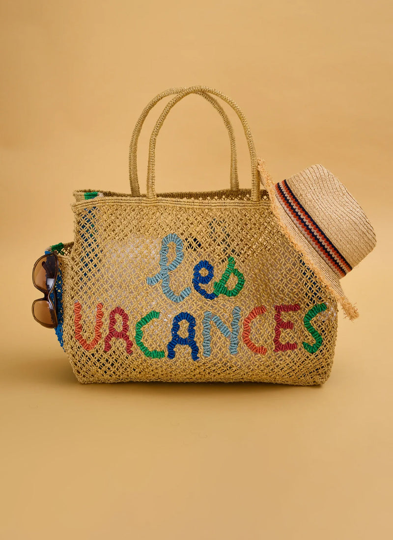 The Jacksons Barry Les Vacances Jute Tote
