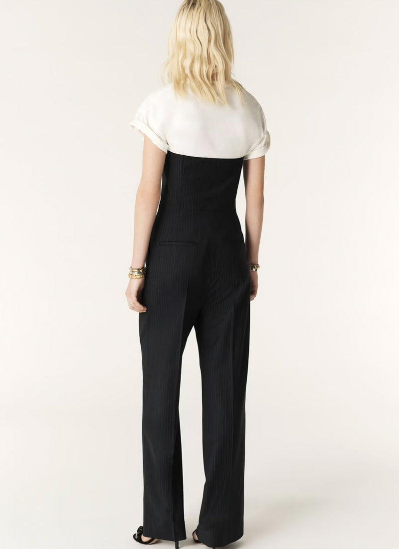 Phoebe Pinstripe Jumpsuit