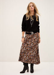  Onintia Midi Skirt by ba&sh at Andrews 