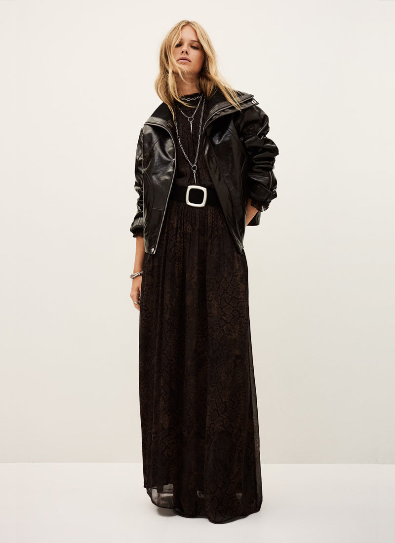 Bernie Leather Jacket by ba&sh at Andrews