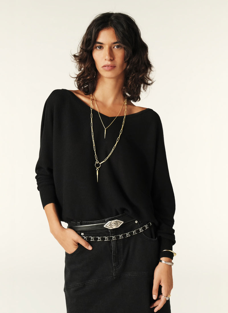ba&sh Elsy V-Neck Sweater
