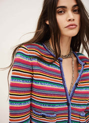 ba&sh Fanny Cropped Cardigan