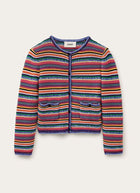 ba&sh Fanny Cropped Cardigan