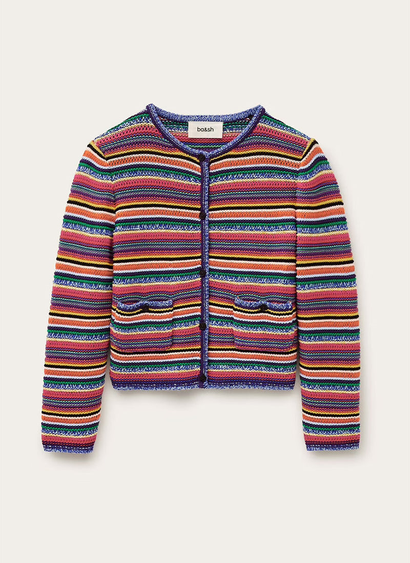 ba&sh Fanny Cropped Cardigan