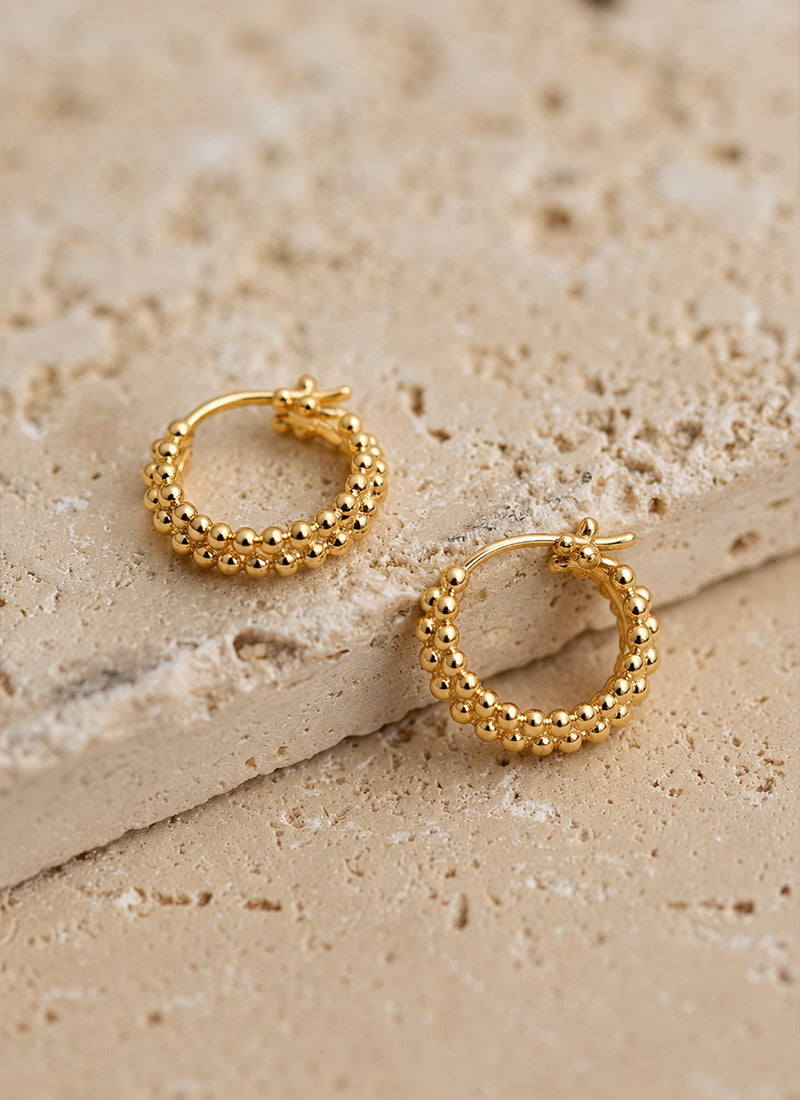 Baya Small Hoop Earrings