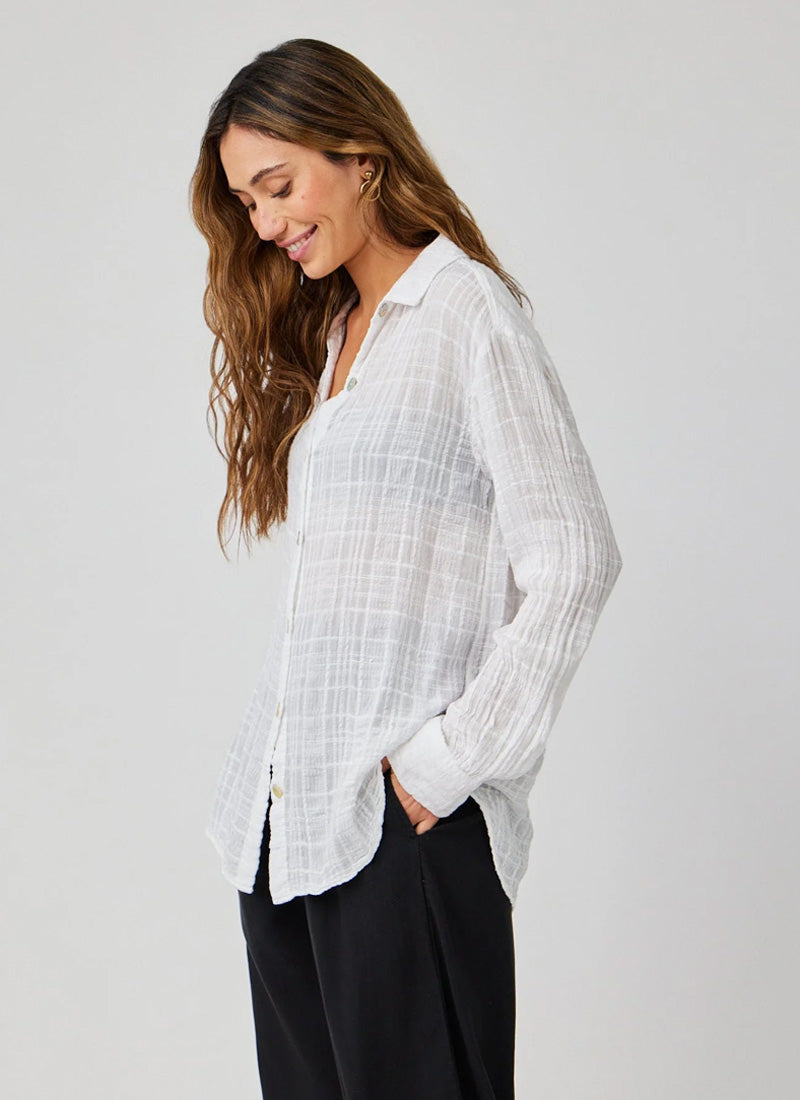 Bella Dahl Boyfriend Button Down Shirt